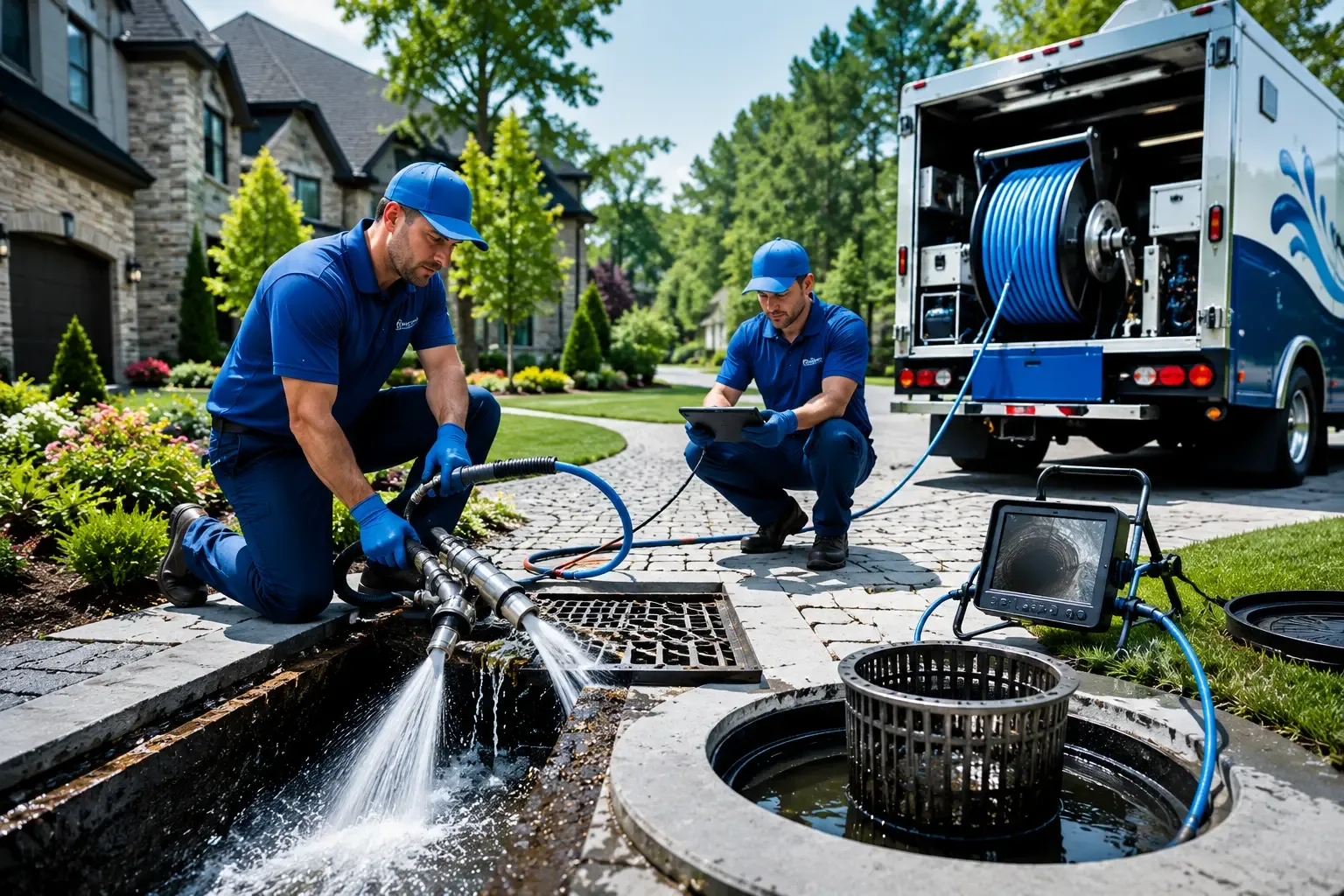 Local outdoor drain cleaning professionals in Jericho, VT